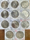 Lot of 11 Peace Silver Dollars Circ & Uncirculated 1922, 1922D, 1923, 1925 1926S — photo 4