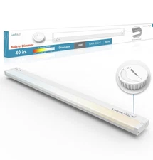Under Cabinet Lighting Plug in or Hardwired Built-in Dimmer, 40 Inch 20W, 5CC...