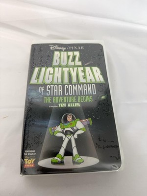 Buzz Lightyear Of Star Command The Adventure Begins VHS Disney Pixar Movie