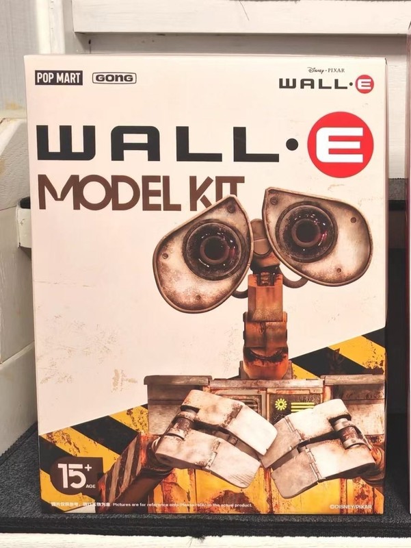 Pop Mart GONG WALL·E Robot Mobilization Kawara Tsutomu Assembly Figure Model Kit