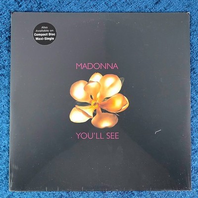 MADONNA SEALED YOU'LL SEE 12'' VINYL LP US 1995 Promo Hype Live To Tell Veras