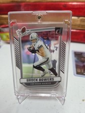 2024 Panini Clearly Donruss - Clearly the Rookies Brock Bowers #8 (RC)