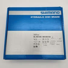 Shimano Deore M6100 Bicycle Hydraulic Disc Brake  Lever Set Front BL/BR-M6100