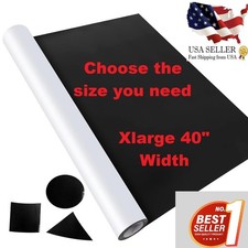 Blank Magnet Sheet Roll Choose Size Printable White Vinyl Flexible 0.30Mil AWE