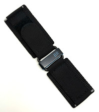 Bell  Ross BR-03 24mm Black Synthetic Fabric Watch Strap Band New Authentic OEM