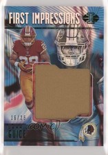 2018 Illusions First Impressions Memorabilia Green 16/25 Derrius Guice 7p8