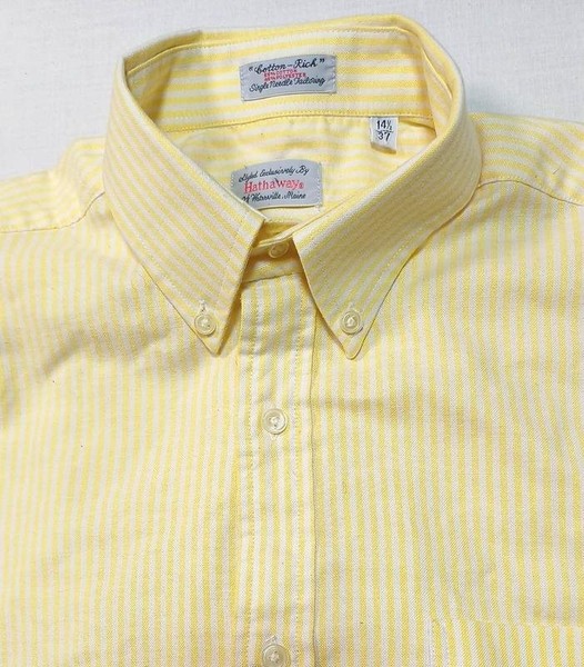 Men Hathaway Shirt White Cotton 34 / XS / 42