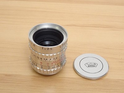 SOM Berthiot 25mm f1.8 Lytar lens RX C-Mount Bolex Rex Blackmagic MFT Cinema