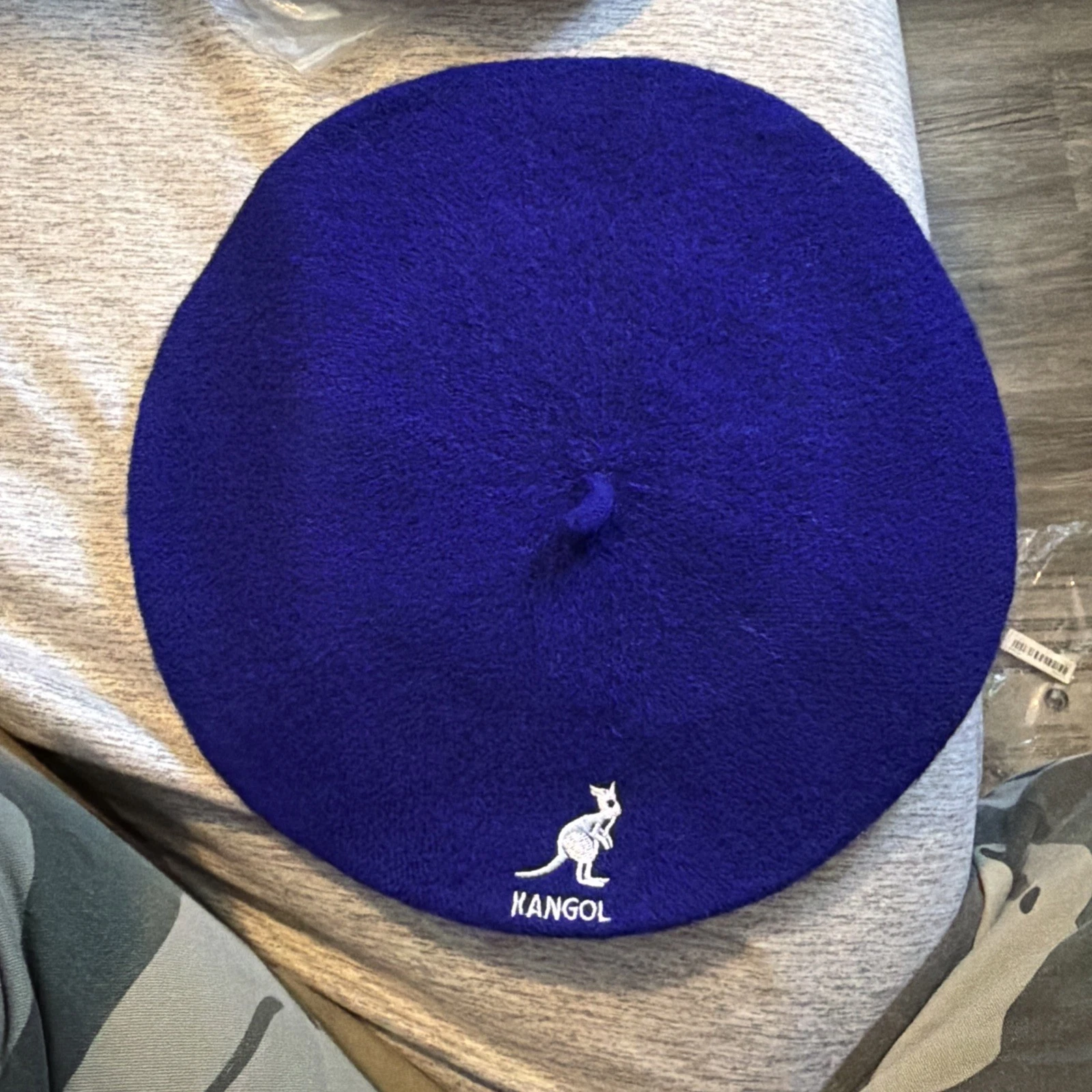 Kangol Beret Hat Royal Blue Modelaine 100% wool Made In Great Britain
Opens in a new window or tab