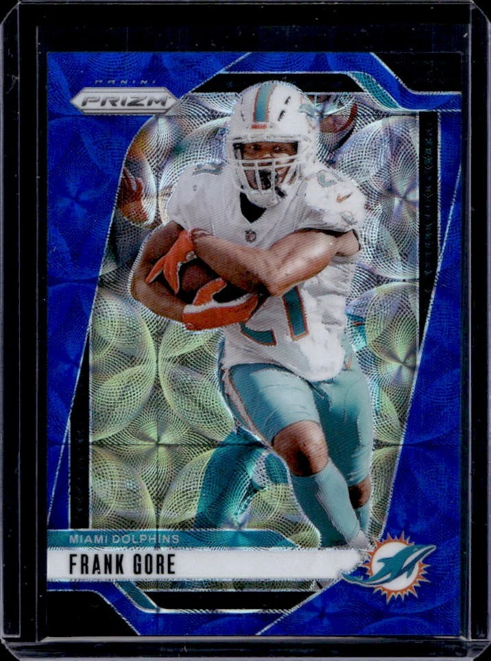 2024 Panini Prizm Frank Gore Choice Blue #14/14 Dolphins