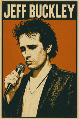 JEFF BUCKLEY Poster/Fan Art Wall Decor - Premium prints - Gift Decor
