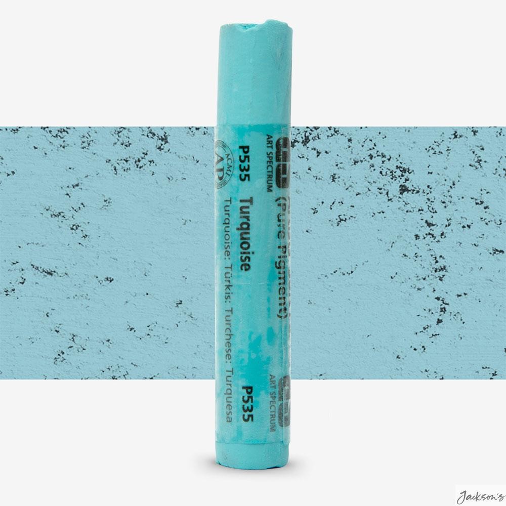 Art Spectrum Soft Pastel Stick Pure Pigment 70x12mm Turquoise Drawing Art