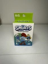 Smurfs Shaped Bandaids Bandages 100 Count