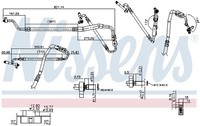 Klimaleitung FÜR Ford Fiesta VI (CB1, Ccn), Ford Fiesta VI VAN - Nissens 840335