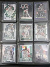 Jaylen Brown Basketball Card Lot (9) Celtics PRIZM 