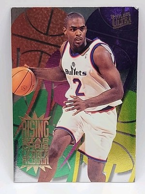 1995-96 Fleer Ultra Rising Stars Chris Webber #9 