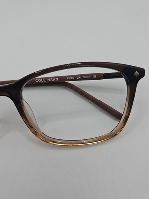 COLE HAAN CH5030 BROWN FADE EYEGLASSES SUNGLASSES FRAMES 53-17-135 Cole Haan Eyeglasses CH5030 206 Brown Fade 53-17-135 No  main image 3