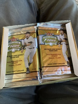 FLEER 2002 Baseball JERSEY EDITION 24 Pack