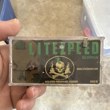 LITEZPEED ABEC 9 High Speed Performance Skateboard Bearings 8-Pack