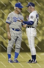 GH633 Tommy LaSorda Dodgers - Sparkey Anderson Tigers 8x10 11x14 16x20 Photo