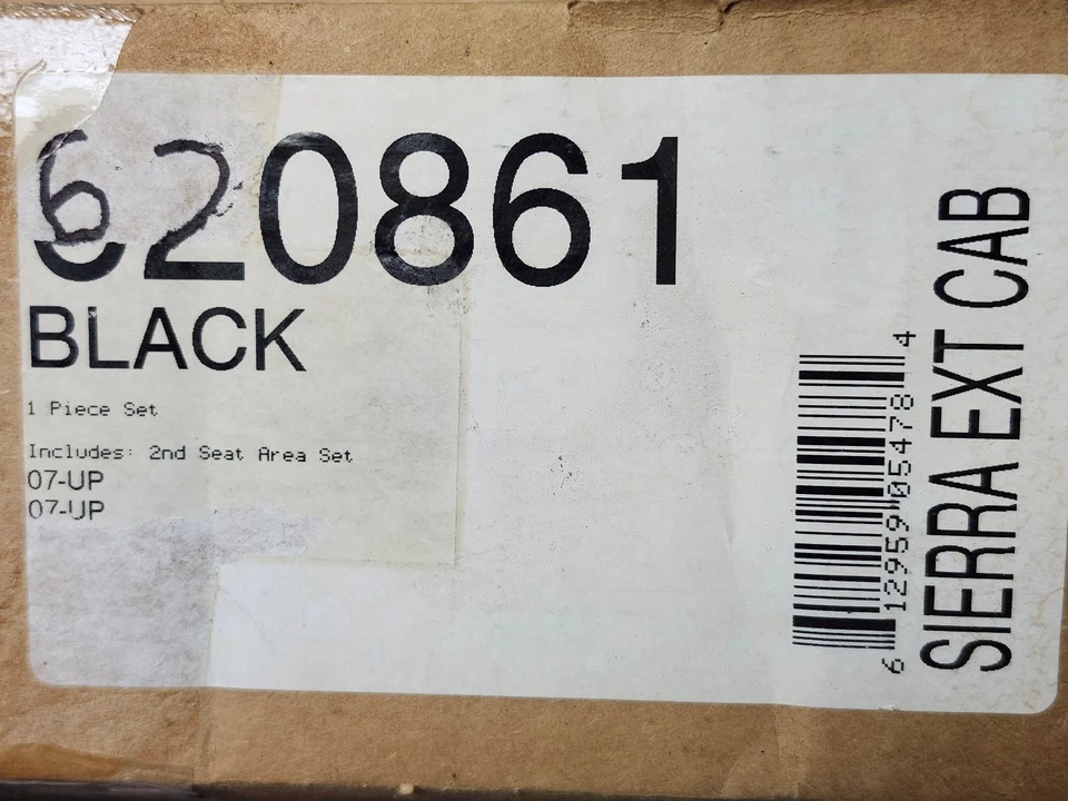 NUEVO Alfombrilla Nifty Catch-All 07'-13' Sierra EXT cabina segunda fila negra 620861 Foto 2 de 4