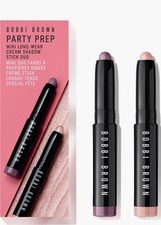 Bobbi Brown Cream Eye Shadow Sticks Party-Prep Long-Wear Eye Color Duo Mini Set