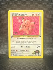Erika's Clefairy 40/132 Gym Challenge 1st Edition Regular NM