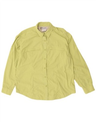 Columbia Damen Shirt UK 16 Large Grün Nylon AL20