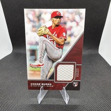 Topps 2026 Major League Material Relic Chase Burns Rookie Reds MLB