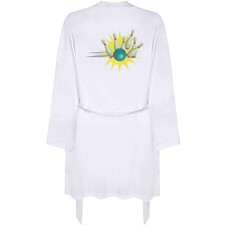 Small 'Ten Pin Bowling' Adult Dressing Robe / Gown (RO00106865)