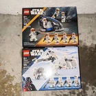 LEGO Star Wars 75359 & 75320 Clone Trooper Snowtrooper Complete Set 213pc