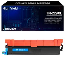 TN229XL 229XL TN229 High Yield Cyan Toner Cartridge Replacement for Brother