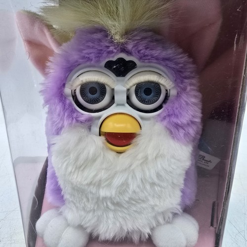 VTG 1998 Furby Limted Edition 70-884 Purple White Belly Spring NwT Doesn't Work - Picture 2 of 11