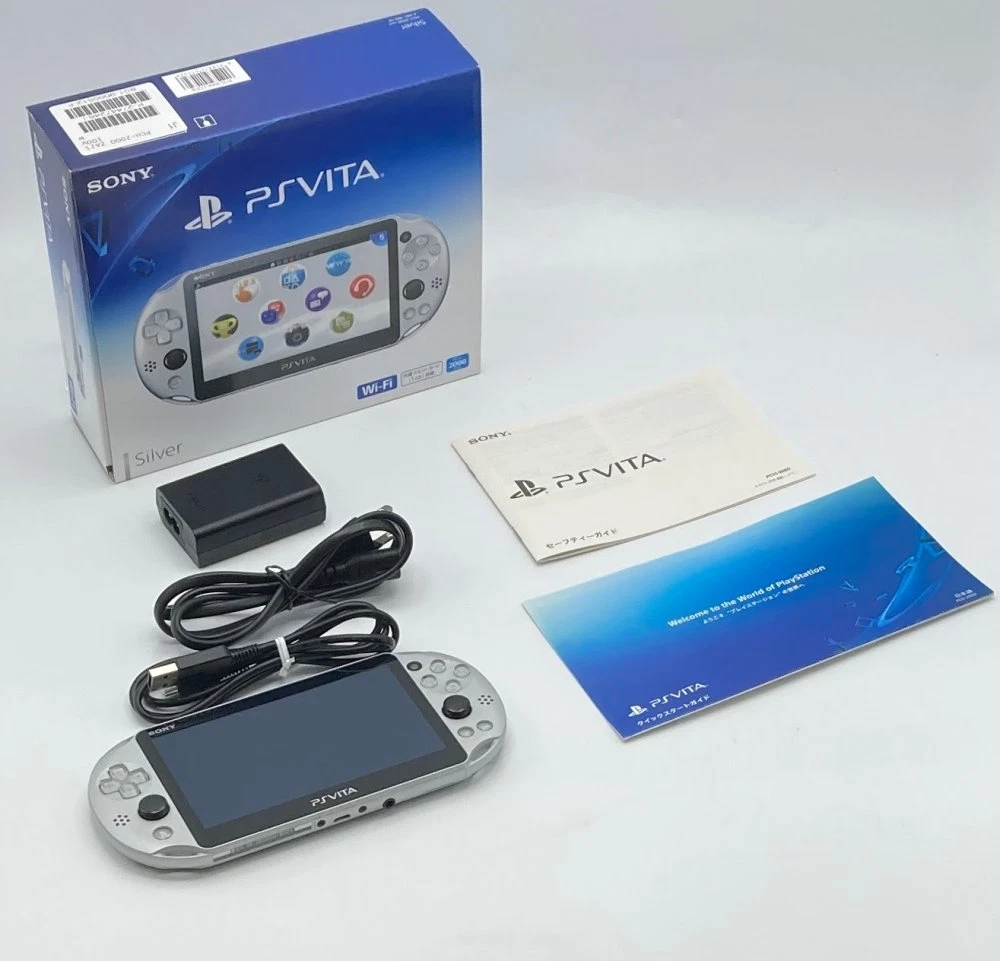 Sony PlayStation Vita NTSC-J (Japan) Silver Consoles for sale | eBay