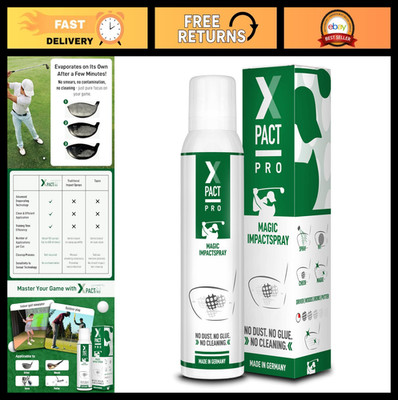 Golf Impact Spray for Club Face Training - Vanishing Spray for Golf Impact Locat