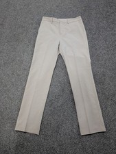 Uniqlo Trousers - Beige - Pleated - Women's W64cm - Hip91cm - 155/64A - VGC