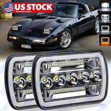 For Chevrolet C10 C20 C30 1981-1986 Pair 7x6 5x7 Led Headlight Hilo Lamp Drl For Chevrolet C10 C20 C30 1981-1986 Pair 7x6 5x7 Led Headlight Hilo Lamp Drl