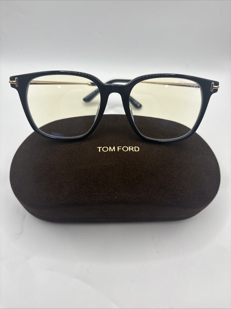 Tom Ford FT6106-D-B shiny black shiny black 001 Eyeglasses | eBay