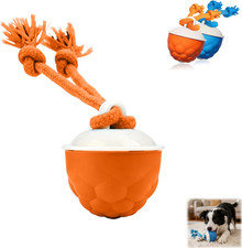 Interactive Dog Ball Toy (3.35X2.76In), 2026 Upgraded Automatic Rolling Ball wit
