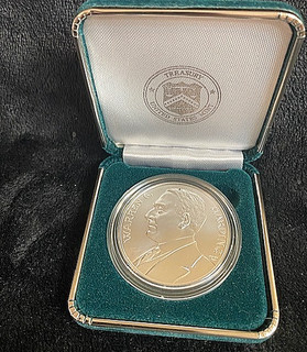 2026 Warren G. Harding Presidential Medal (Matte Finish) 1 Ounce Silver
