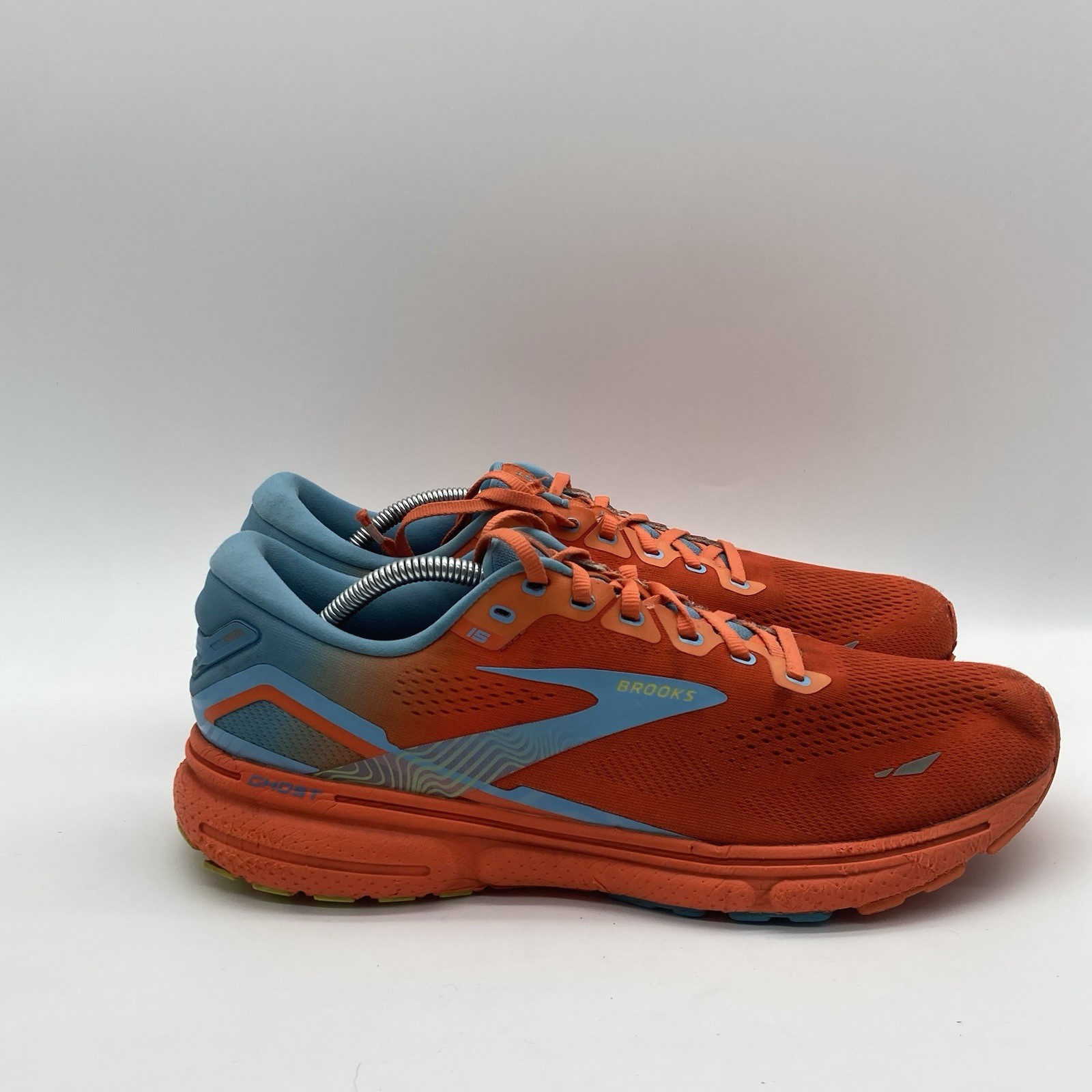 SAOLA Scarpe uomo Brooks Ghost 15 arancione sneakers corsa atletica jogging