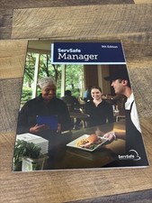 SERVSAFE MANAGER BOOK 9TH EDITION UNUSED!