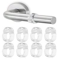 TüRstopper Klinke: 8Er-Set Transparente TüRklinkenpuffer, TüRstopper Und TüRgrif
