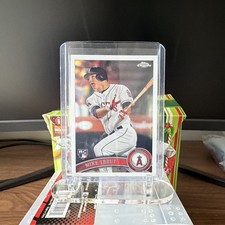 Topps 2019 Chrome Greatest Card Reprints Mike Trout TGCR-4 Angels Reprint Rookie. rookie card picture