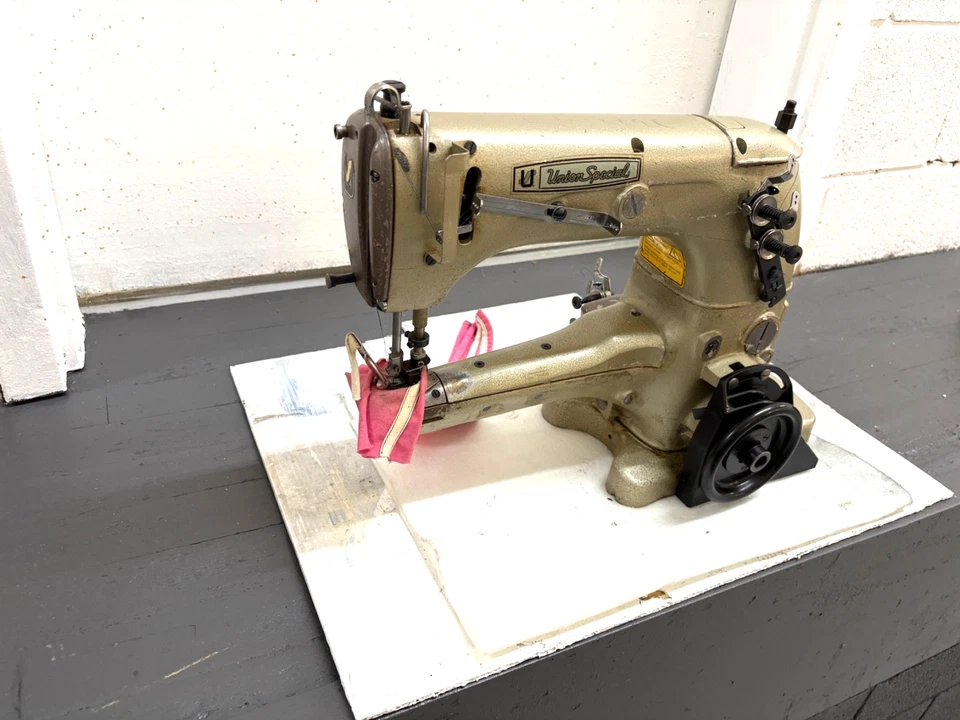 UNION SPECIAL 31200Q TWO NEEDLE UP-ARM TAPER HEAD ONLY INDUSTRIAL SEWING MACHINE - Image 2 of 4