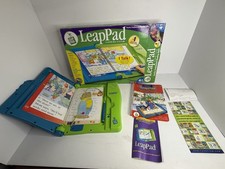 LeapFrog LeapPad Learning System 30004V4 w/ Box, Pen, Book Manuals Working