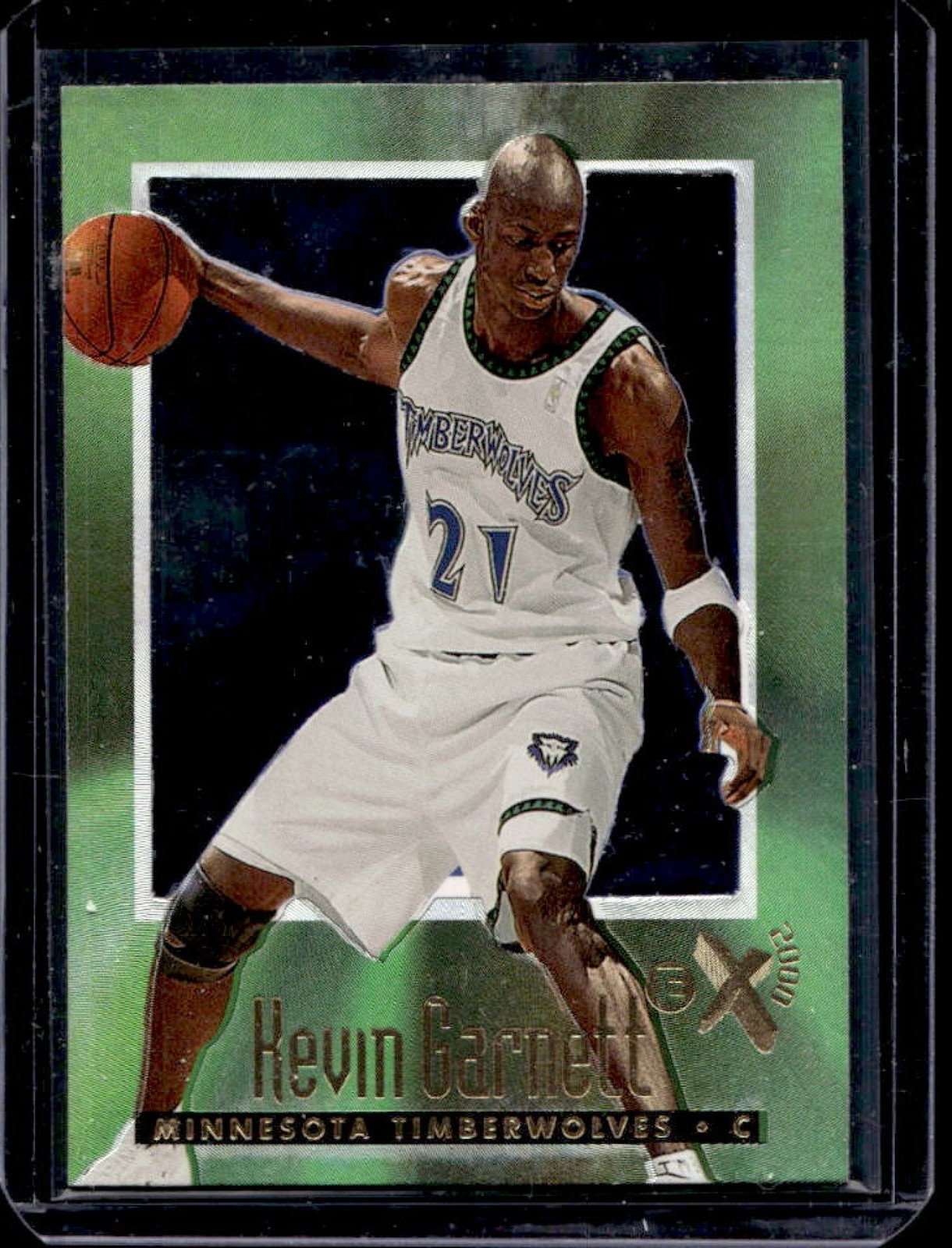 1996 Skybox EX-2000 Kevin Garnett #40 Timberwolves