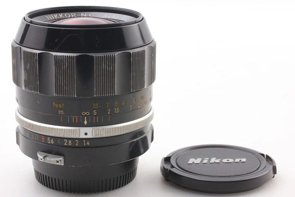 [Near MINT] Nikon Nikkor-N.C Auto 35mm f1.4 Non Ai MF Wide Angle Lens From JAPAN - Image 2 of 4