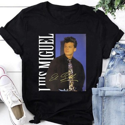 Luis Miguel Signature Vintage 2023 Concert T-Shirt S-5XL Q8374