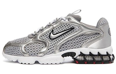 Nike Zoom Spiridon Caged 2 'Metallic Silver' men 8 US CJ1288-001 New In Box